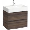 Laufen Priestorová skrinka pod umývadlo 63,5 cm, tmavý jilm H4101621601031