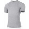 Lasting MABEL 8440 šedé pánske merino tričko Veľkosť: 2XL/3XL