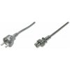Digitus Napájecí kabel, CEE 7/7 (Typ-F) - C5 M / F, 0,75 m, H05VV-F3G 0,75qmm, bl AK-440115-008-S