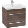 Villeroy & Boch Avento skrinka s umývadlom 580x514x452 mm, 2 zásuvky, Arizona Oak A88900VH + 41586001