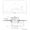 Strešný vpust bočný TW BIT V Typ: 75 BIT V - DN 70