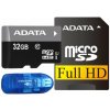 ADATA Premier microSDHC 32GB UHS-I U1 + adapter AUSDH32GUICL10-RA1