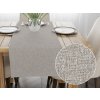 Biante Dekoračný behúň na stôl BKT-552 Prírodná režná 20x180 cm