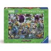 RAVENSBURGER Challenge: Minecraft 1000 dielov