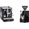 La Pavoni Cellini Classic, black + Eureka Mignon Classico, CR black