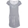 Dámske šaty Russell Athletic, WOMEN DRESS biela,tmavo modrá,strieborná M