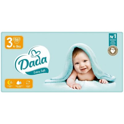 Dada Extra soft 3 - 4-9 kg 56 ks