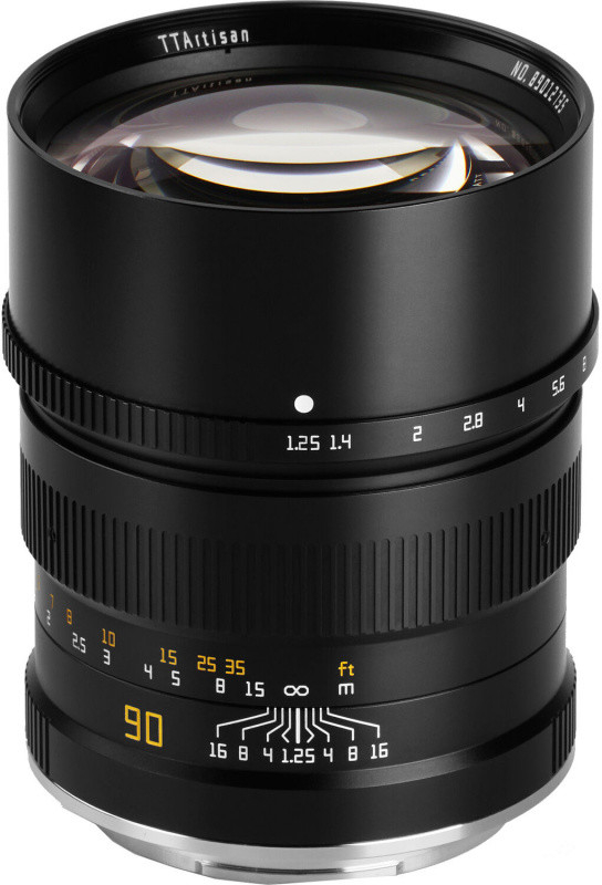 TTARTISAN 90 mm f/1.25 Fujifilm GFX