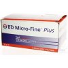 Ihneď k odberu - BD Micro FINE INZULÍNOVA STRIEKAČKA U-100 s integrovanou ihlou 29G objem 1 ml 10 x 10 ks