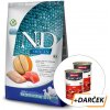 N&D Ocean Grain Free Adult Medium & Maxi, Salmon, Cod & Cantaloupe melon 12 kg
