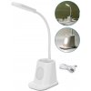 Aigostar B.V. Aigostar - LED Stmievateľná nabíjacia stolná lampa LED/2,8W/5V 1800mAh 3000/5000K biela AI0894 + záruka 3 roky zadarmo + záruka 3 roky zadarmo