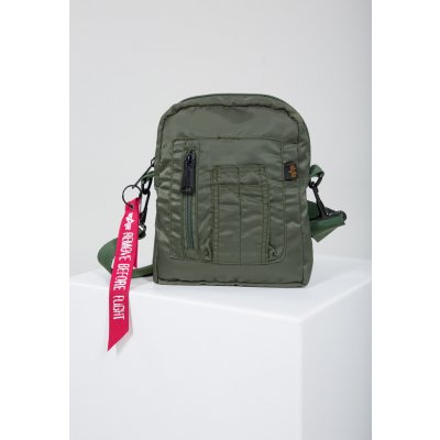 Alpha Industries Crew Carry bag taška na rameno sage green zelená od 34,12  € - Heureka.sk