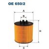 Olejový filter Filtron OE650/2