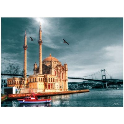 AnaTolian Mešita Ortaköy Istanbul 1000 dielov