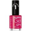 Rimmel London RIMMEL Super Gel, lak na nechty s 3D efektom 024 Red Ginger, 12 ml, 024 Red Ginger