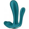Satisfyer Top Secret+ Connect App Battery Series (Green), vibrátor do nohavičiek