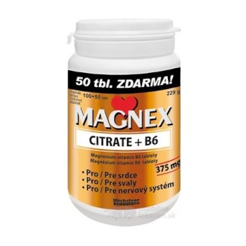 Magnex Citrate + B6 150 tabliet