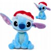 DISNEY STITCH V ČIAPKE MIKULÁŠA plyšová hračka 25 cm pre deti +3 roky