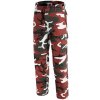Nohavice Mil-tec US BDU Ranger red camo urban