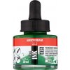 Akrylový atrament Amsterdam - 619 Permanent Green Deep Objem: 30 ml