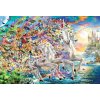 EUROGRAPHICS Puzzle Jednorožce 2000 dielikov (8220-5551 )