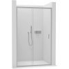 CERANO - Sprchové posuvné dvere Varone LINE Ľ/P - 6 mm - chróm, transparentné sklo - 150x195 cm