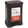 Curver 02164-C14 odpadkový kôš Decobin 30 l, Coca-Cola