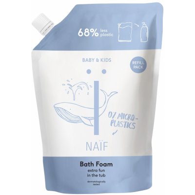 Naif Relaxačná pena do kúpeľa náhradná náplň 500 ml