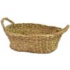 Vingo Úložný košík z morskej trávy 45x32 cm v. 15, s uchy 22 cm