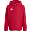 Detská bunda adidas, ENTRADA 26 WEATHER JACKET Y Červená,Biela 128