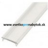 Krytka pre LED profil (dĺžka 3 m - mliečna)