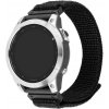 FIXED Nylon Sporty Strap na Garmin QuickFit 26 mm čierny FIXNST2-QF26MM-BK