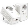 ABCtech TP-Link TL-PA7017PKIT Powerline Starter Kit, průchozí zásuvka, (1000 Mbps)