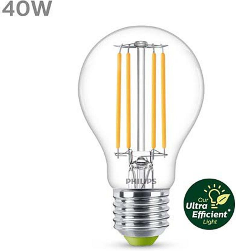 Philips LED 2,3-40W, E27, 3000K, A