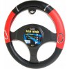 Poťah volantu RALLY červený 37-39cm Compass
