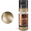 AMMO by MIG Jimenez ATOM METALLIC COLOR - Brass 20ml