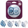 b.box cumlíky silikon 2ks svetlo a tmavo modrá