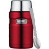 Thermos Style 710 ml se skládací lžící a šálkem červená Červená termoska