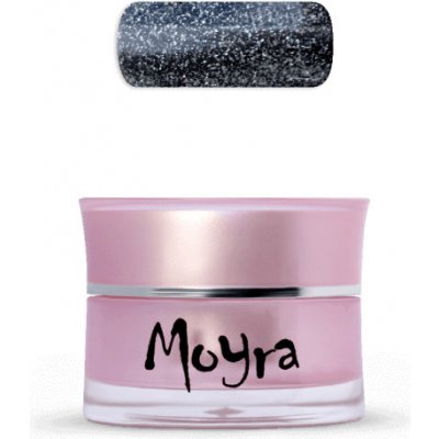 Moyra UV gél farebný 108 - Glitter Black 5g