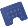 Brotex Predložka pred WC 60x50cm Obdĺžniky modré
