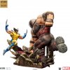 Marvel BDS Art Scale socha 1/10 Wolverine vs Juggernaut heo EU Exclusive 30 cm