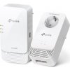 TP-Link PGW2440 KIT EasyMesh WiFi6 průchozí powerline set (G.hn2400,AX1800,2,4GHz/5GHz,3xGbE)