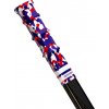 Koncovka na hokejku RocketGrip Hole Camo Grip Navy/Red