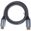 PremiumCord DisplayPort 1.4 8K prípojný kábel, kovové a pozlátené konektory, 1m (kport10-01)