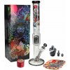 Black Leaf Kufríkový valcový bong Perco RONIN a GEISHA 50 cm