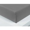 XPOSE® Jersey plachta Exclusive - tmavo sivá 140x200 cm, Jersey