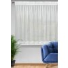 ZÁCLONA SARI NA PÁSKE 400X145 CM BIELA