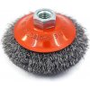EXTOL Kefa misková vlnitá M14-100x0,3mm