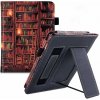 Fortress FT4021 Premium - púzdro so stojanom pre Amazon Kindle Paperwhite 5 (2021) - motív Bookcase, magnet, AutoSleep (Obal Fortress FT4021 Premium na Amazon Kindle Paperwhite 5 (2021), magnet, vreck