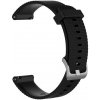 ESES 1530000610 - Silikonový řemínek vzorovaný černý 20mm